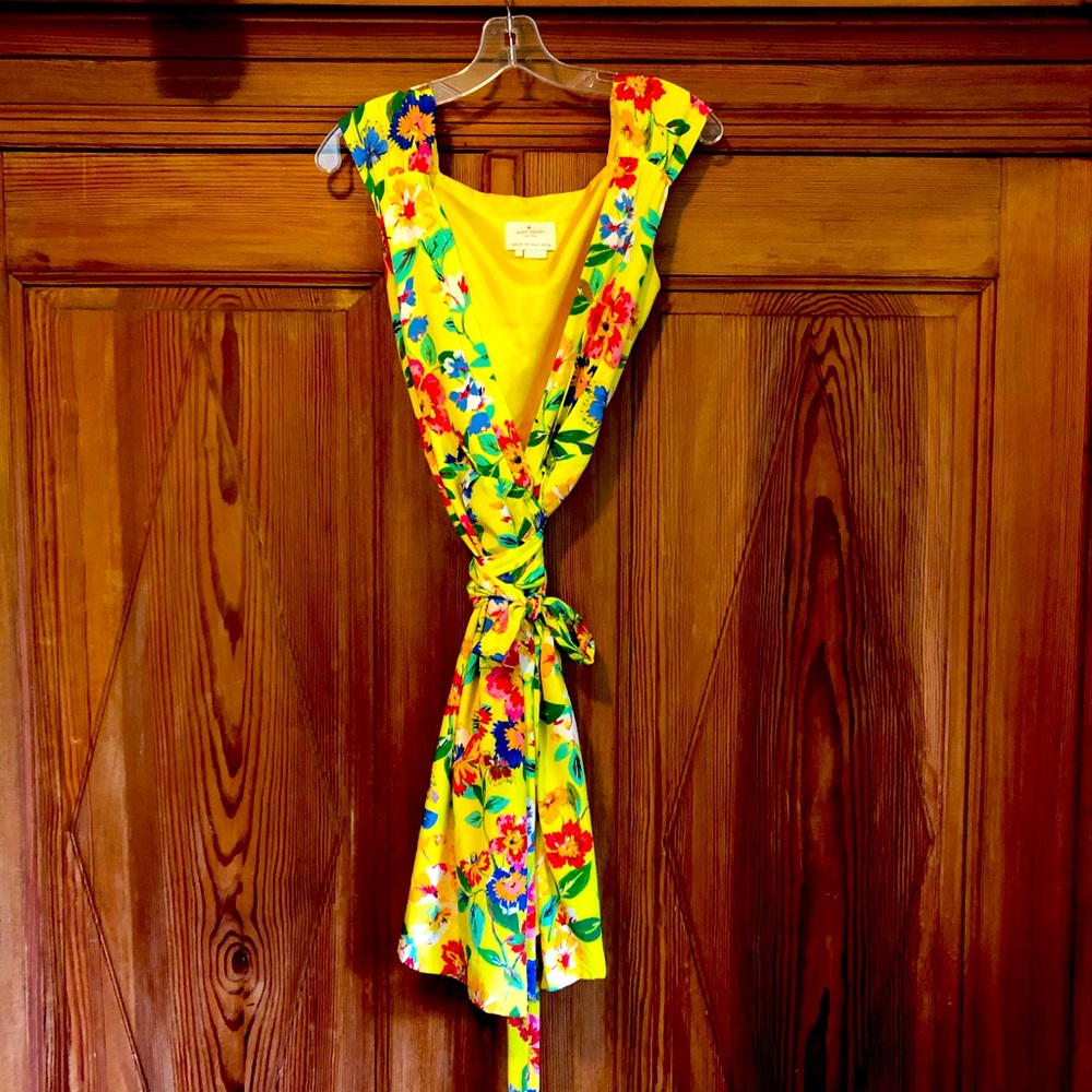Kate Spade Floral Silk Dress